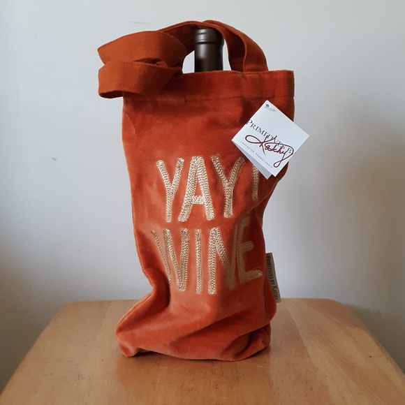 Primitives by Kathy "Yay" Wine Bag - Picture 1 of 2